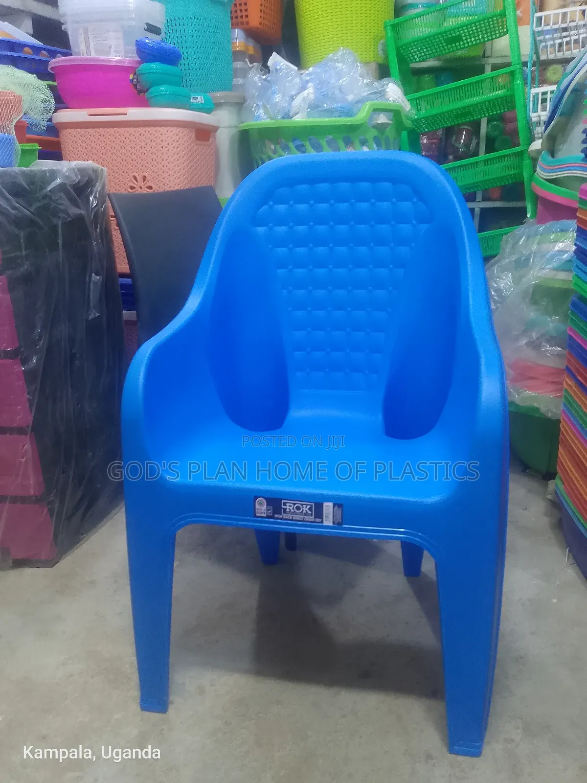 Roke Plastic Sofa Chairs (Kenyan Made)