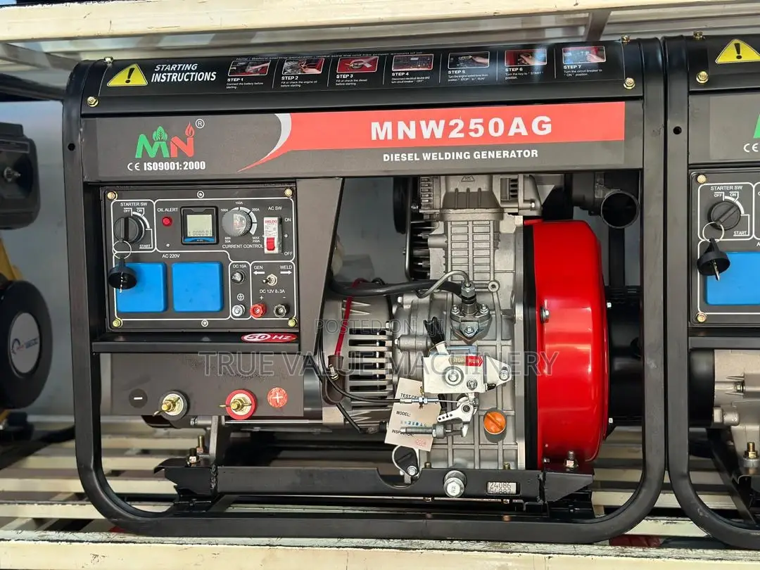 Mnw250ag Diesel Welding Generator