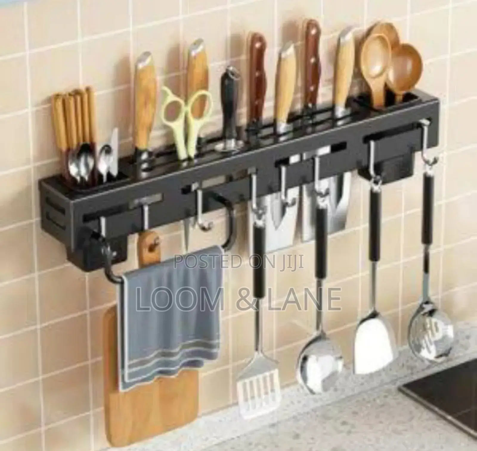 Wall Mounted Kitchen Rack Cutlery Rack