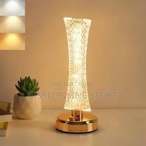 Portable Crystal Desk Lamp