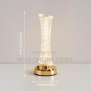 Portable Crystal Desk Lamp