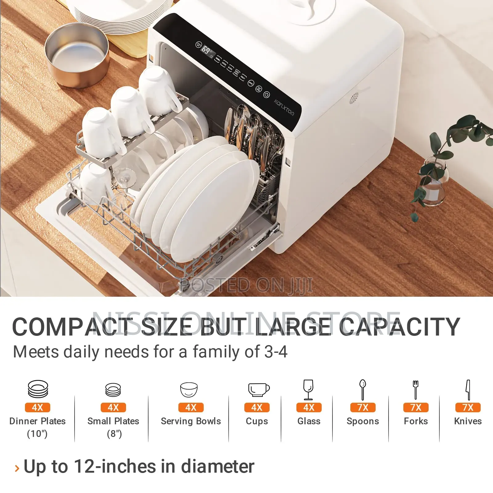 Portable Counter Top Dish Washer