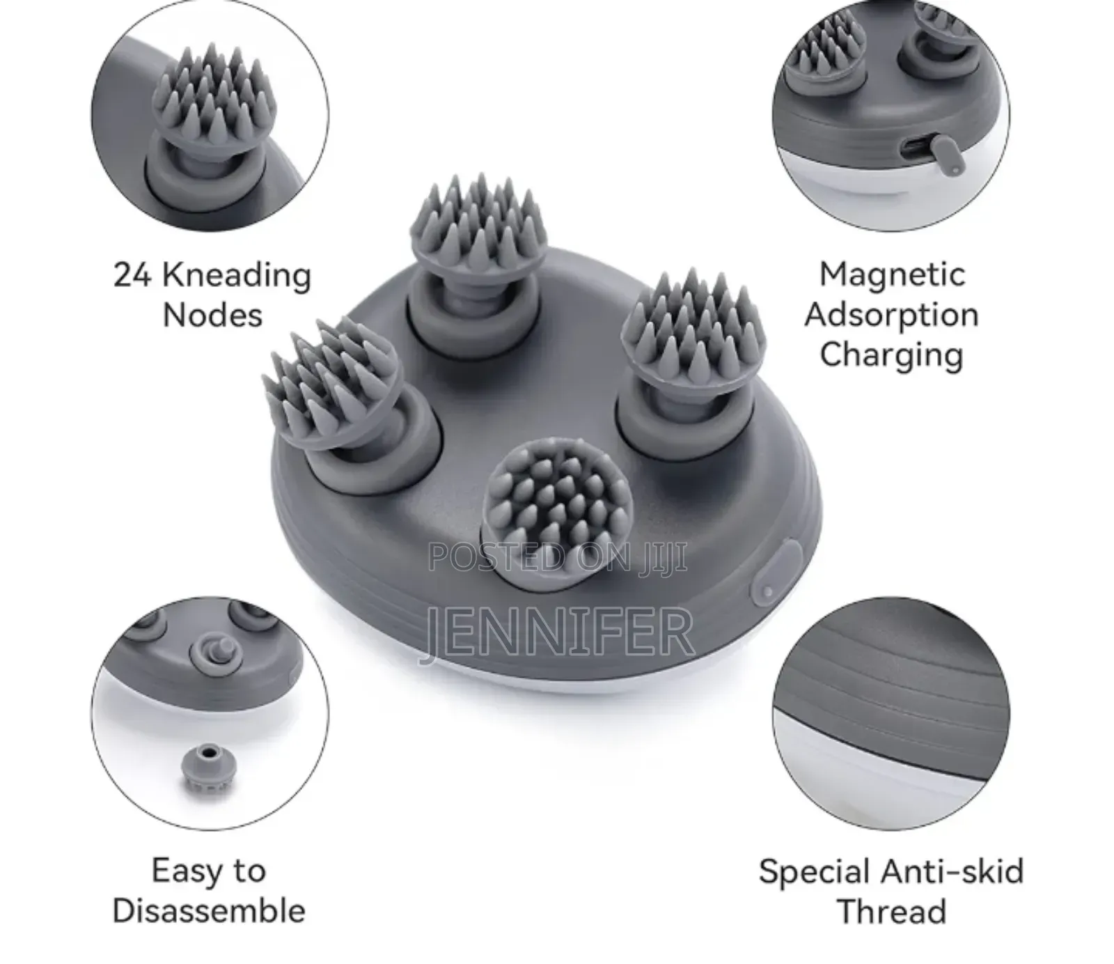 Electric Charging Smart Head Massager
