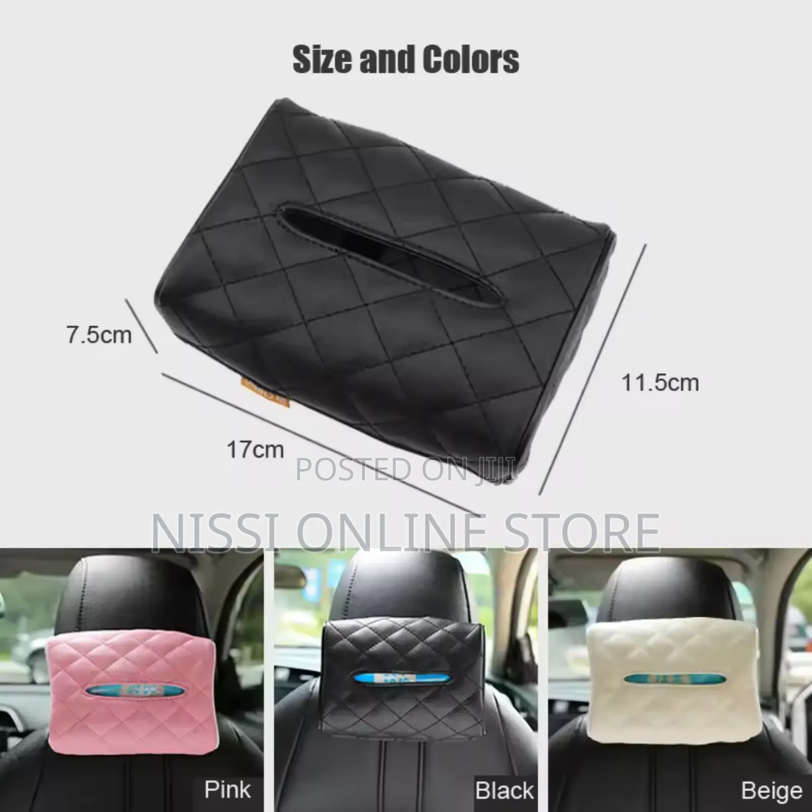 Car Tissue Box