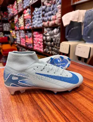 Photo - Soccer Boots/Football Boots Nike in Grey and Blue