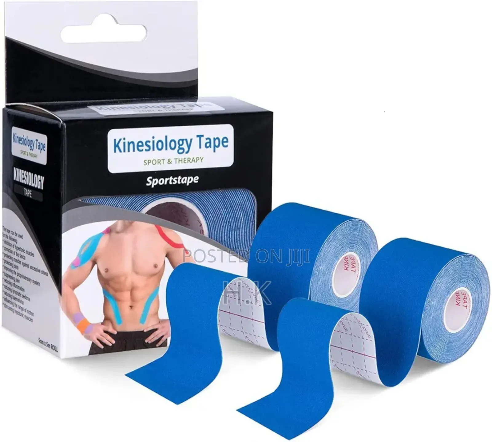 Sport Therapy Tape for Physiotherapy 5cmx5meter Roll