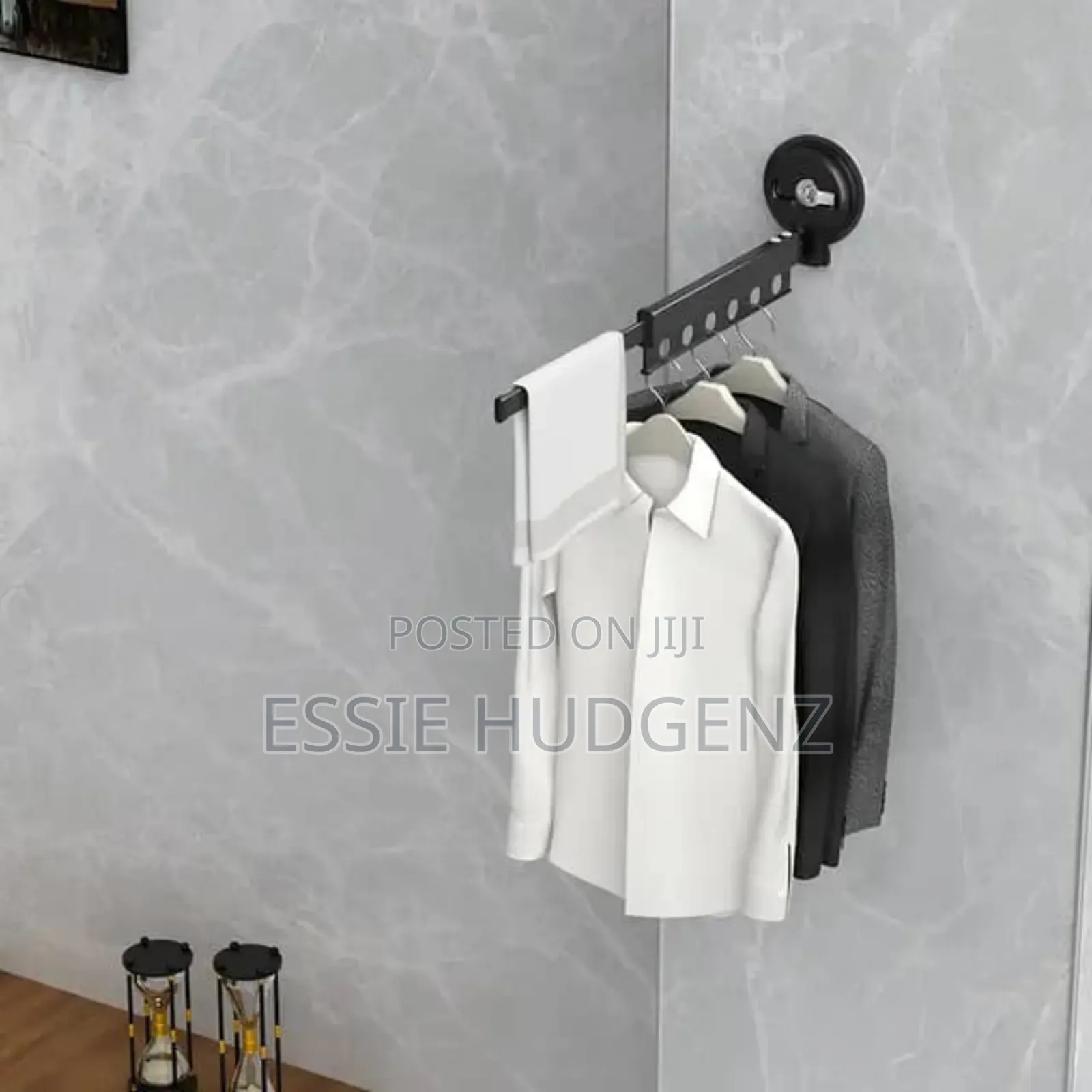 Wall Mount Clothes Rack