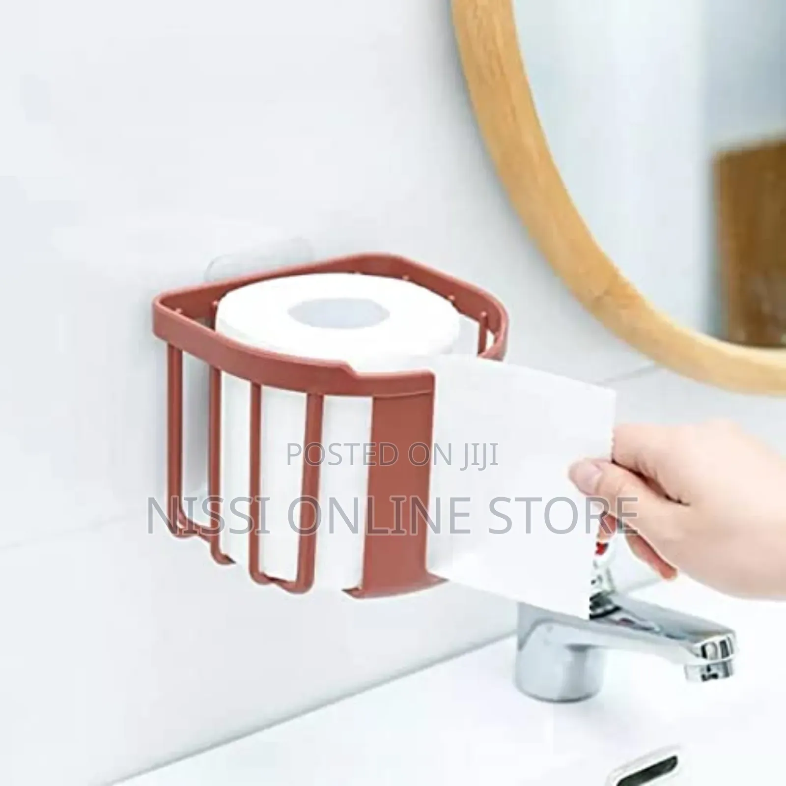 2pcs Wall Mount Tissue Holder