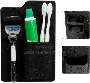 Silicone Toothbrush and Shaver Holder