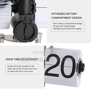 Retro Digital Desk Flip Clock