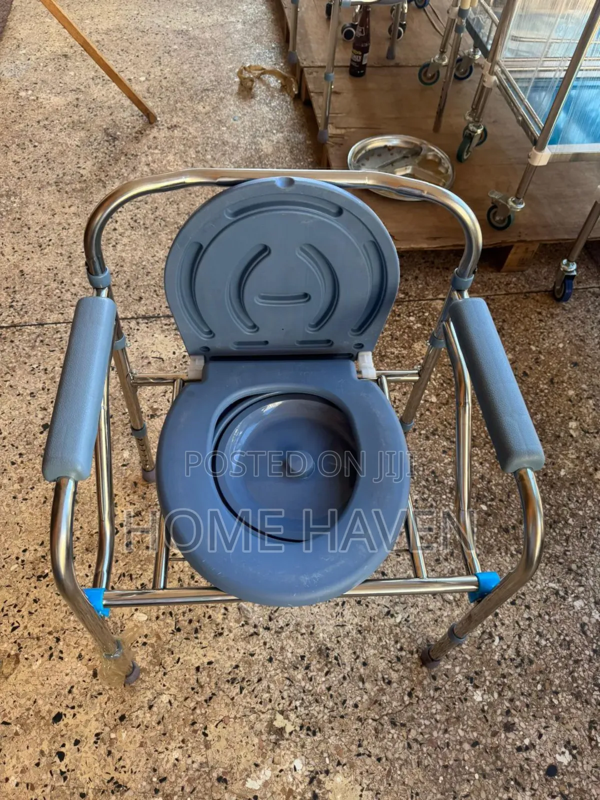 Potty Chair for Persons With Limited Mobility