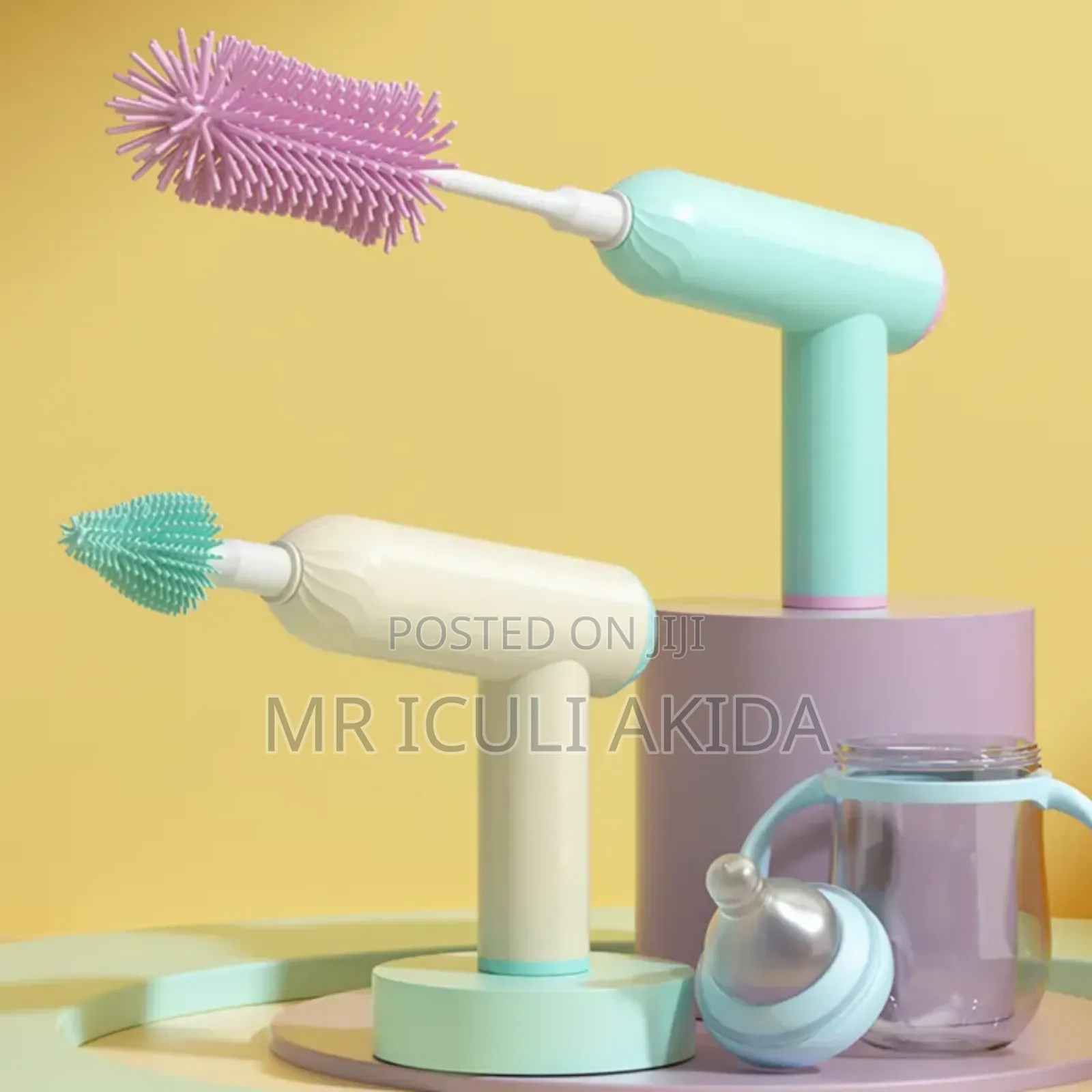 Multifunction Electric Rechargeable Baby Bottle Cleaner Set