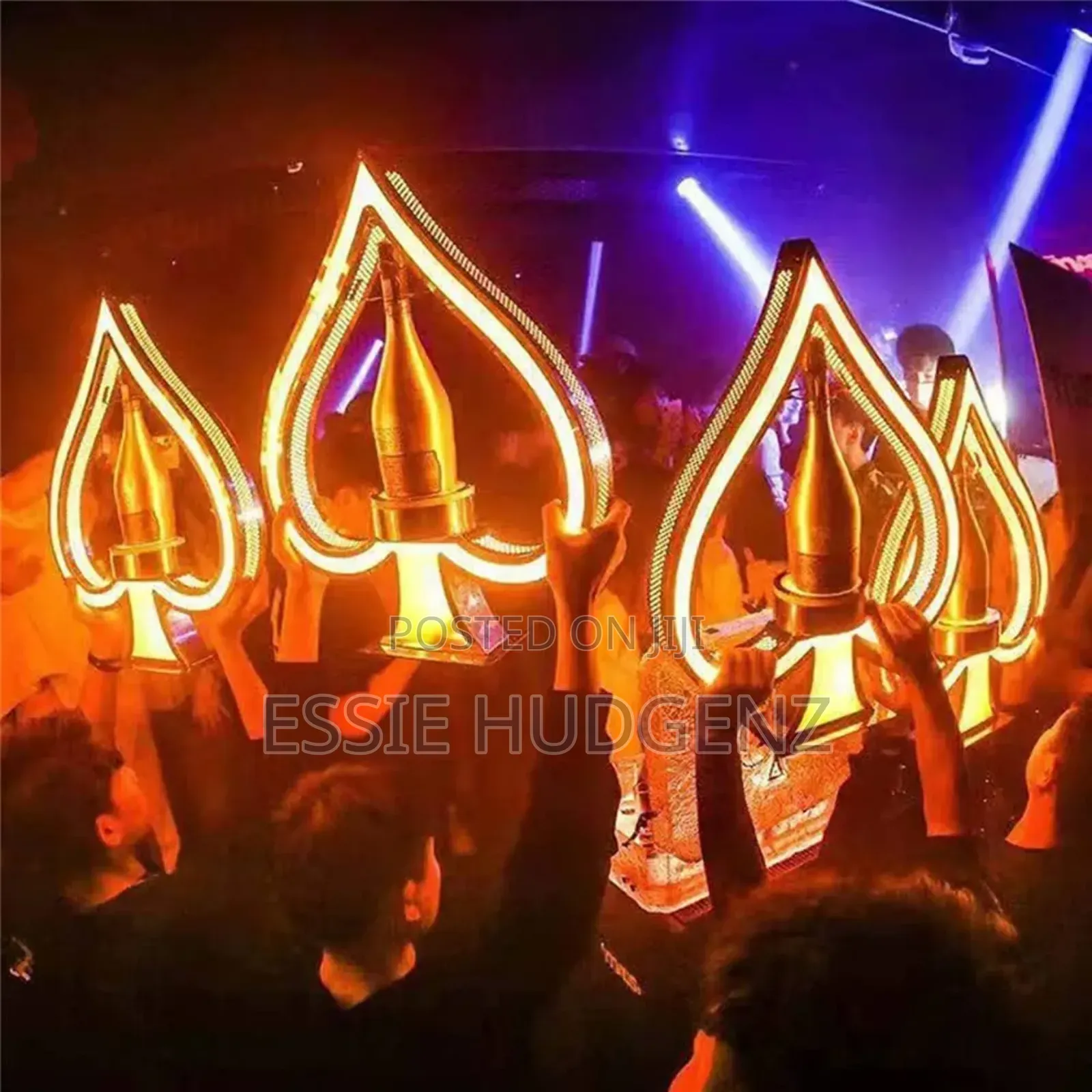 Led Lighted Liquor Bottle Stand/Holder