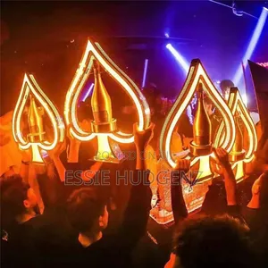 Led Lighted Liquor Bottle Stand/Holder