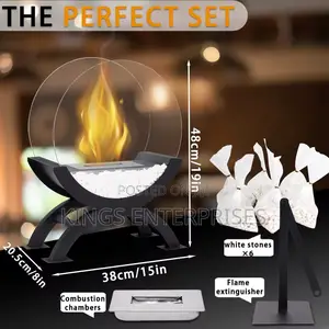 Round Table Fireplace