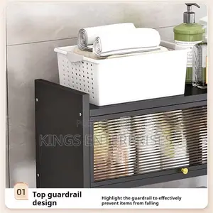 Washing Machine and Dryer Storage Rack
