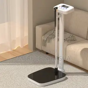 Digital Weighing Scale With a Height Meter