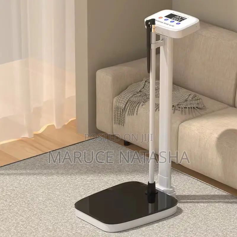 Digital Weighing Scale With a Height Meter