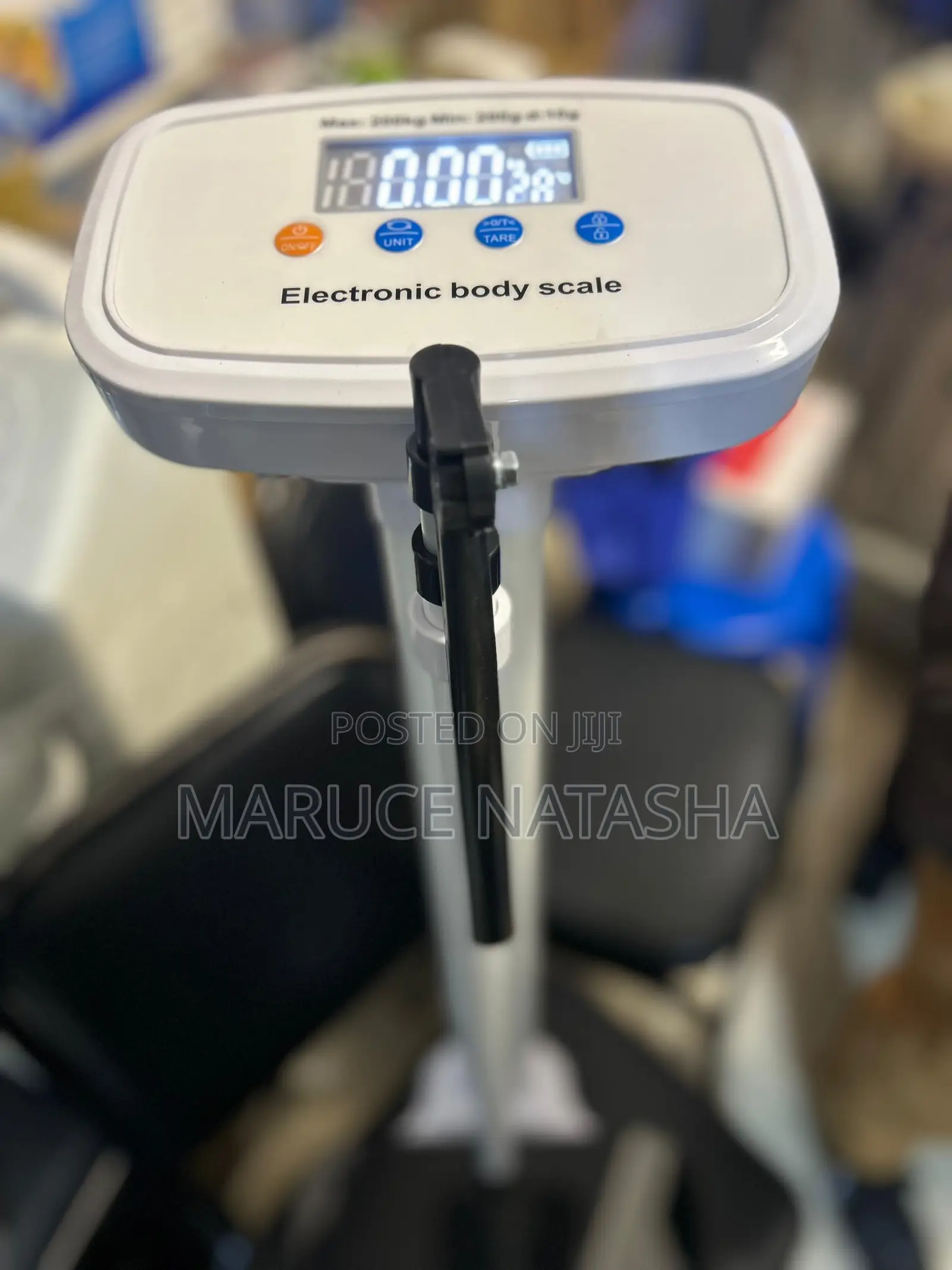 Digital Weighing Scale With a Height Meter