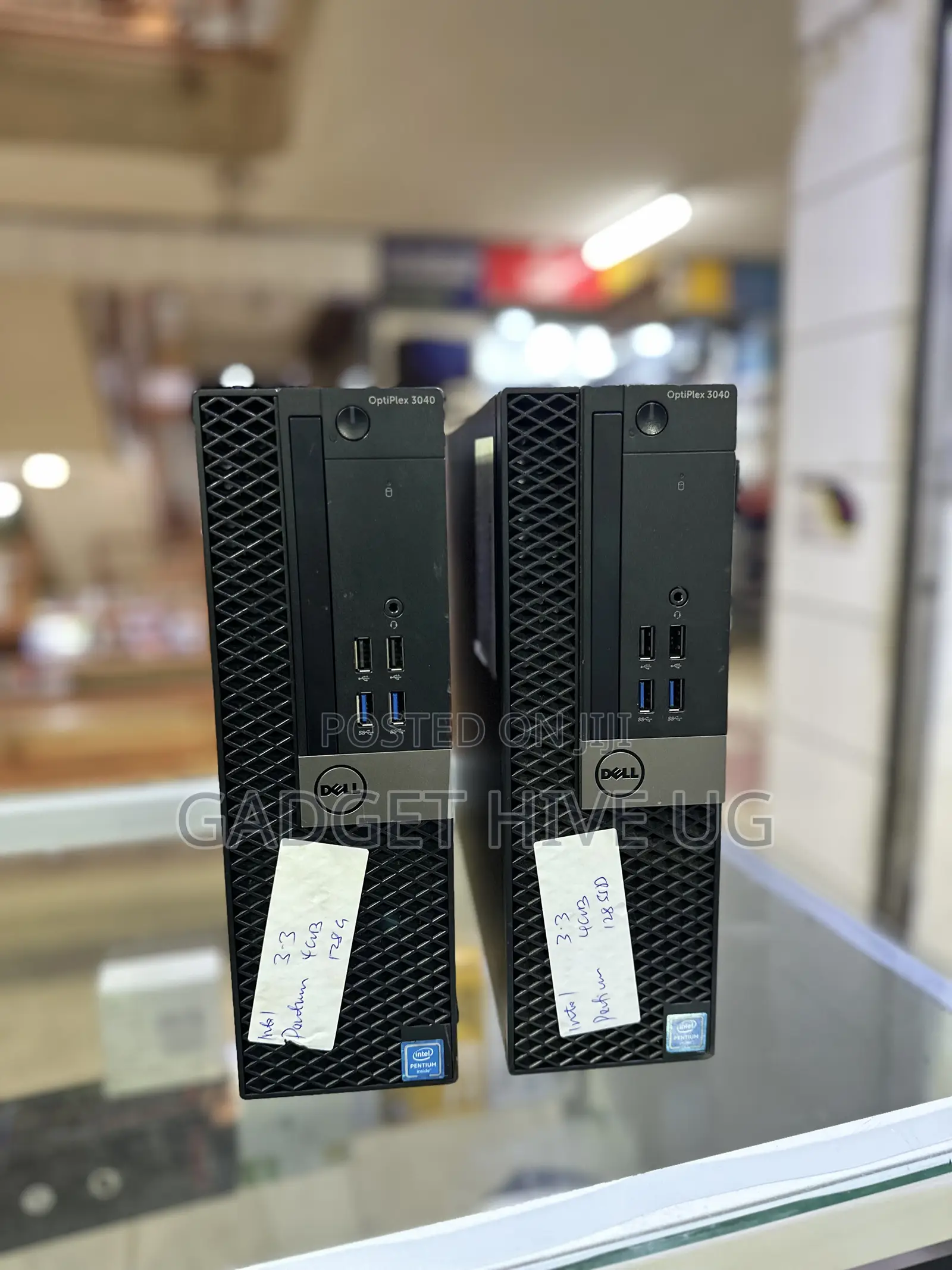 Desktop Computer Dell Optiplex 3040 4GB Intel Pentium SSD 128GB