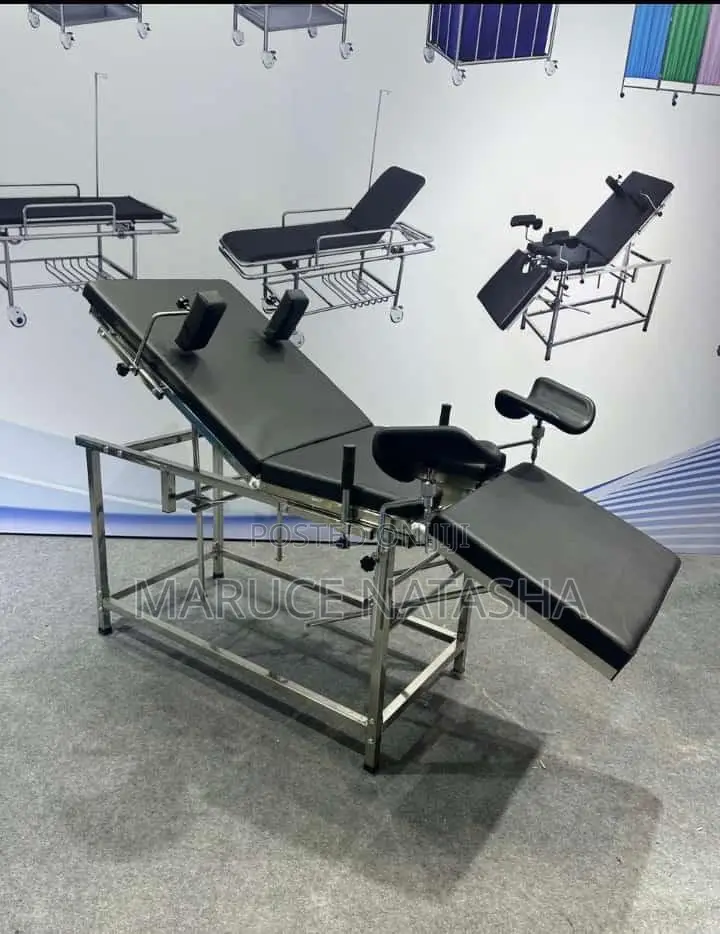 Stainless Steel Manual Delivery Bed