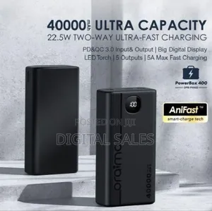 Oraimo 40000mah 22.5w Qc3 Two Way Fast Charging Power Bank