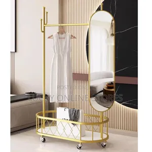 Multifunctional Clothes Hanger With 180° Full Body Mirror