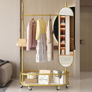 Multifunctional Clothes Hanger With 180° Full Body Mirror