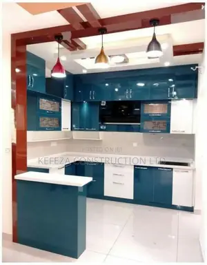 Multiple Colours Kitchen Cabinets