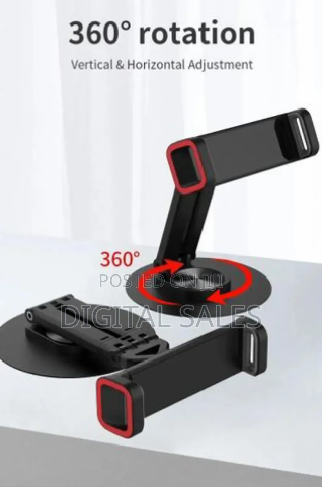 Jmary Mk-63 Destop Holder Rotating Stable and Anti-Skid Wide