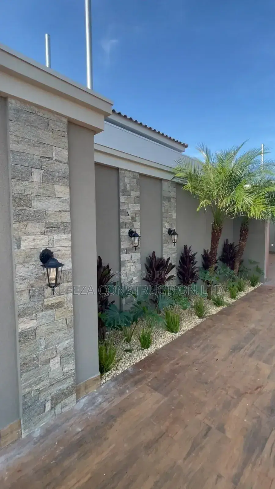 Mega Boundary Wall Construction