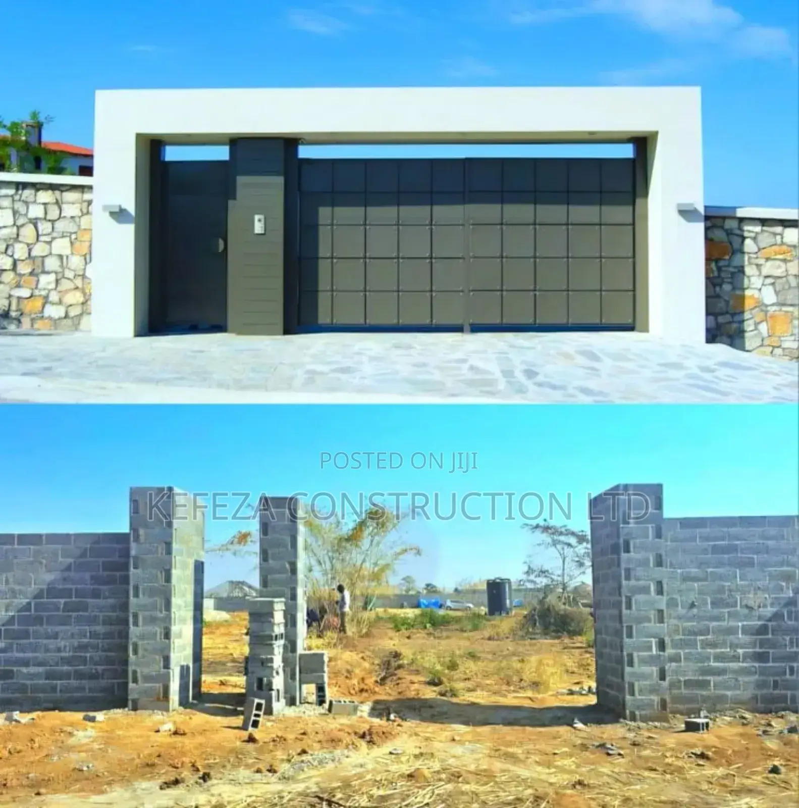 Mega Boundary Wall Construction