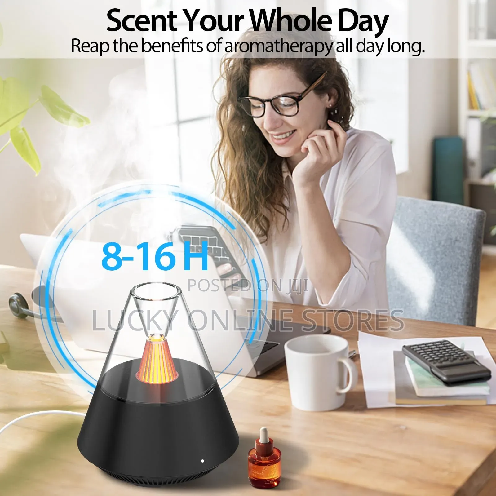 Ultrasonic Essential Oil Diffuser Mist Humidifier