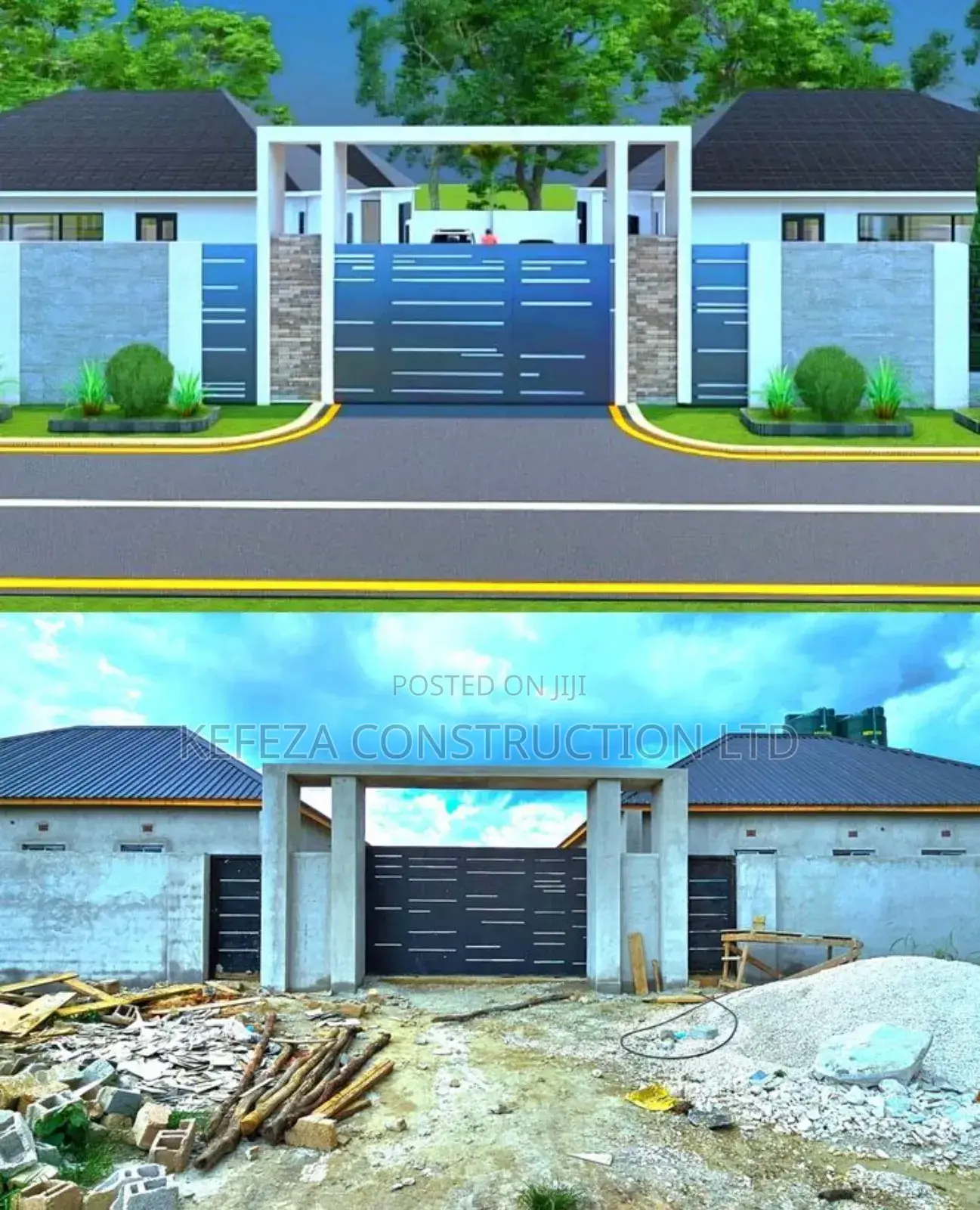 Gate Canopy That Is Unique and Stylist