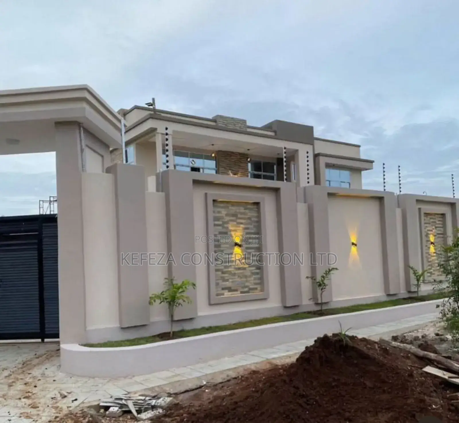Steady Boundary Wall Construction