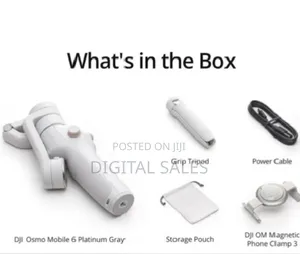 Dji Osmo Mobile 6 Gimbal Stabilizer for Smartphones_black
