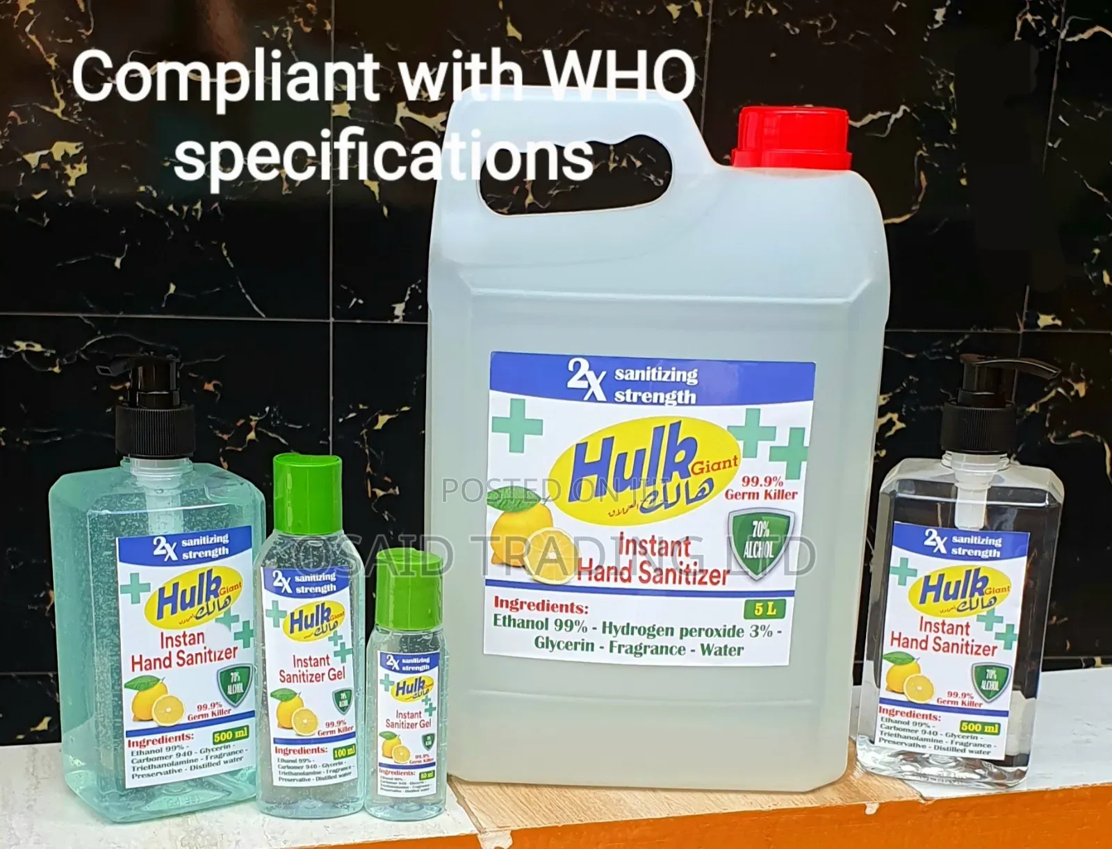 Instant Hand Sanitizer