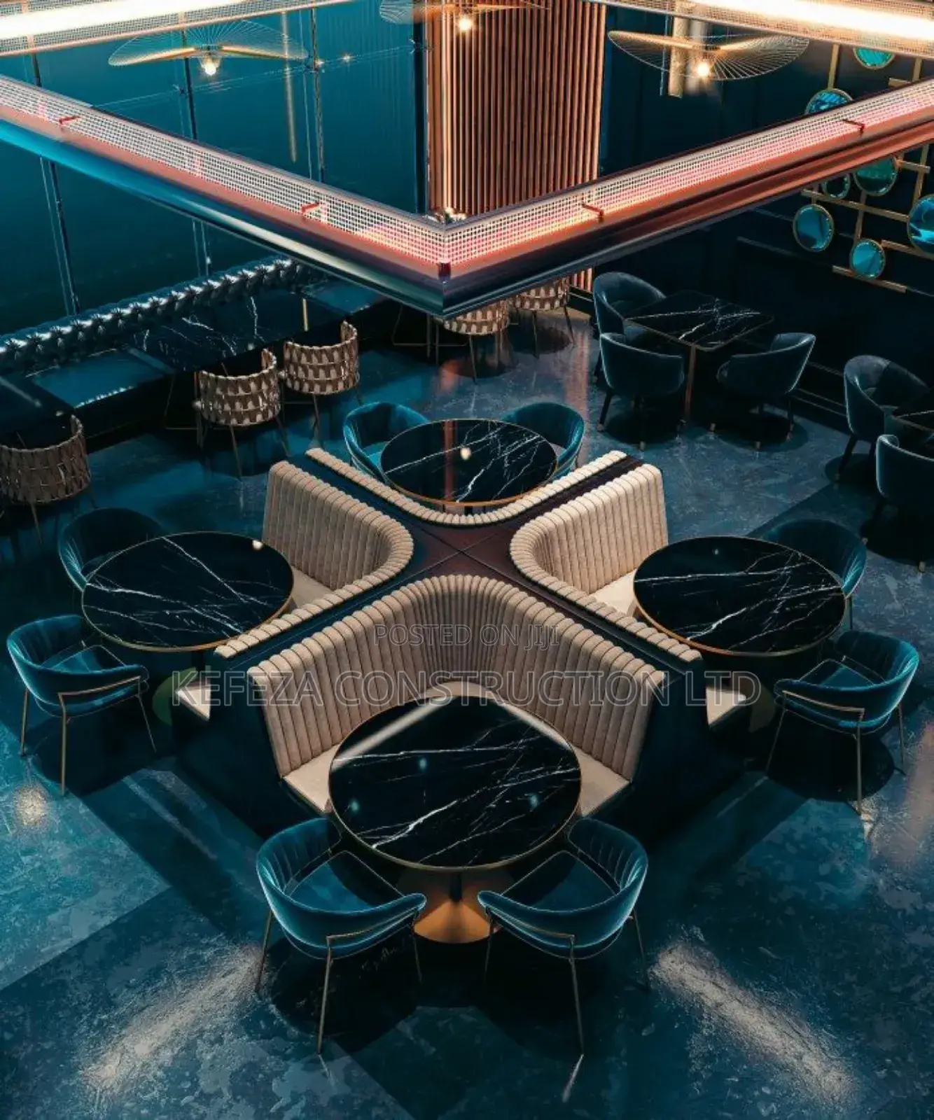 Bar Seats and Deco