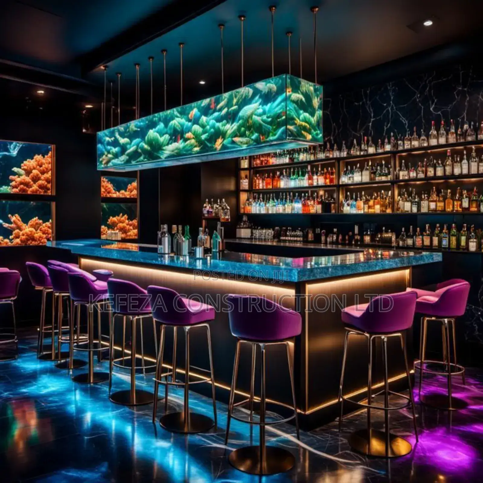 Bar Seats and Deco