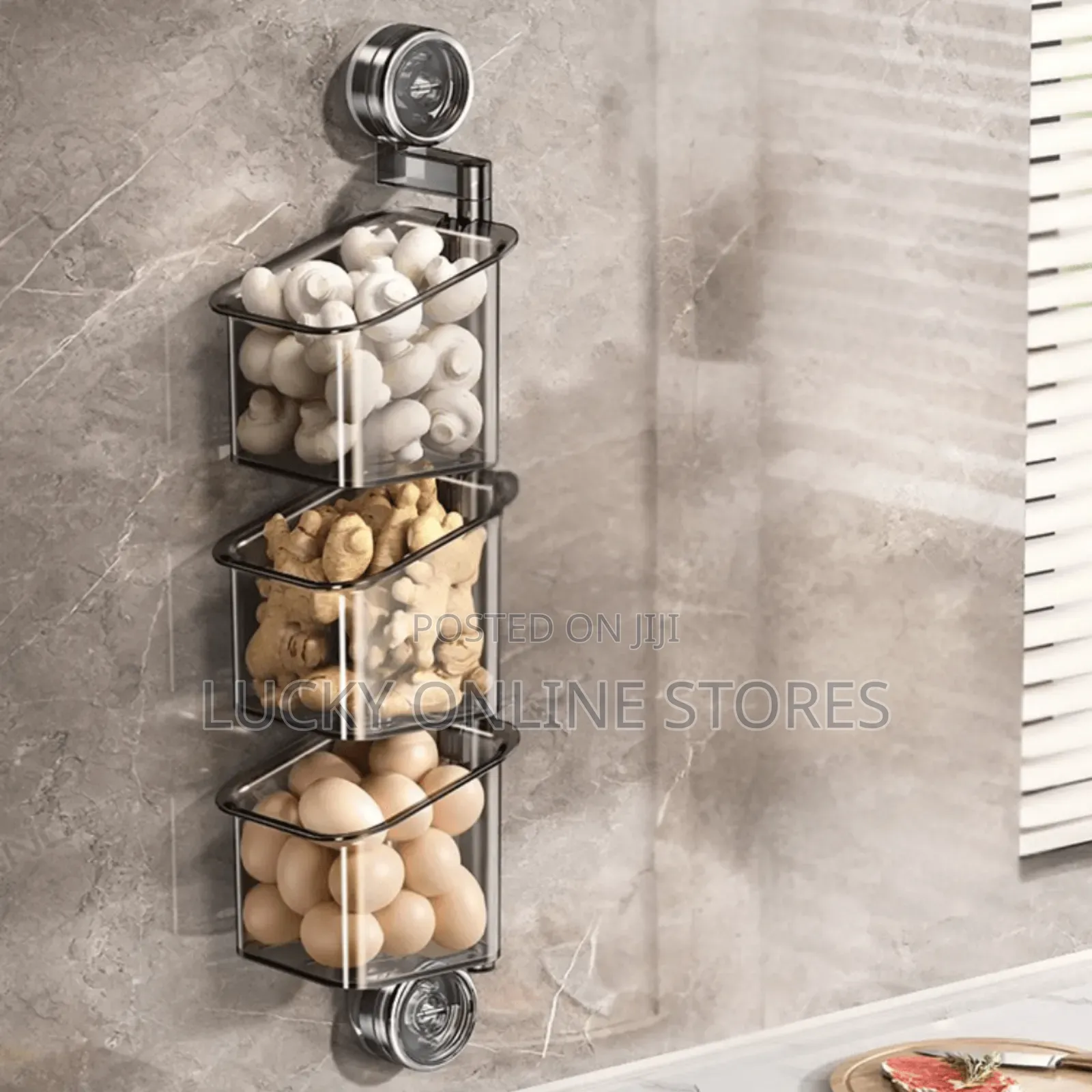 Rotatable Wall Mounted Kitchen Organizer