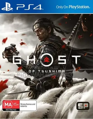 Ghost Tsushima Game Cd For Ps4 And Ps5 Available