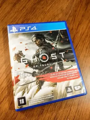 Ghost Tsushima Game Cd For Ps4 And Ps5 Available