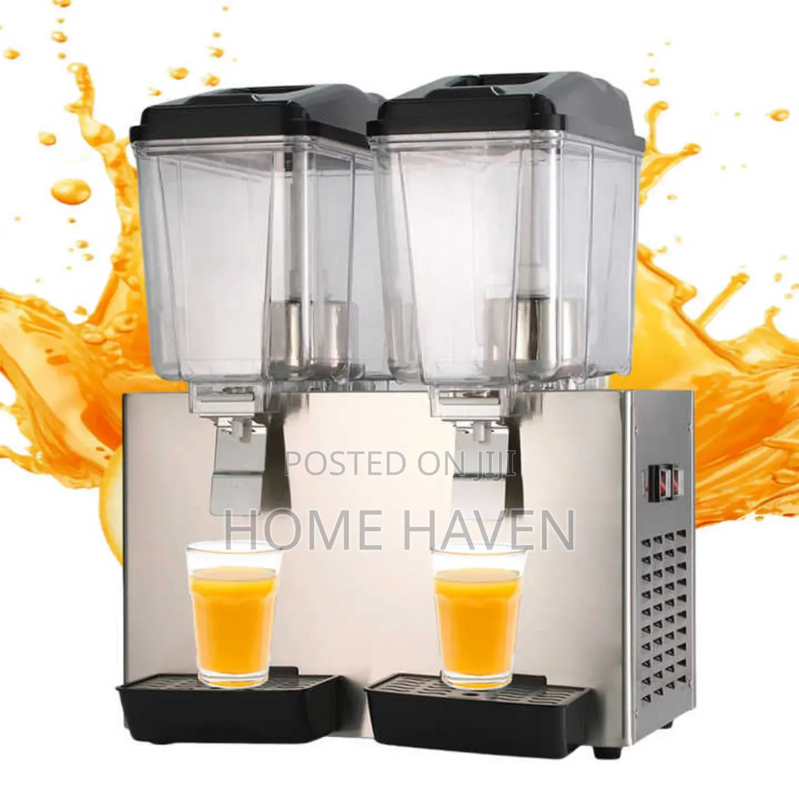 2 Tank Commercial Juice Dispenser