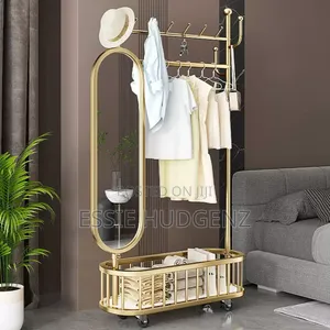 2in1 Clothes Rack With Mirror