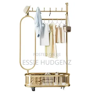 2in1 Clothes Rack With Mirror