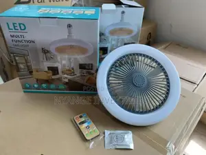 Bulb Fan. Ceiling Fan With Bulb
