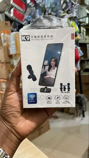  Wireless Microphone(Type C Ad iPhone) Dual Mic.