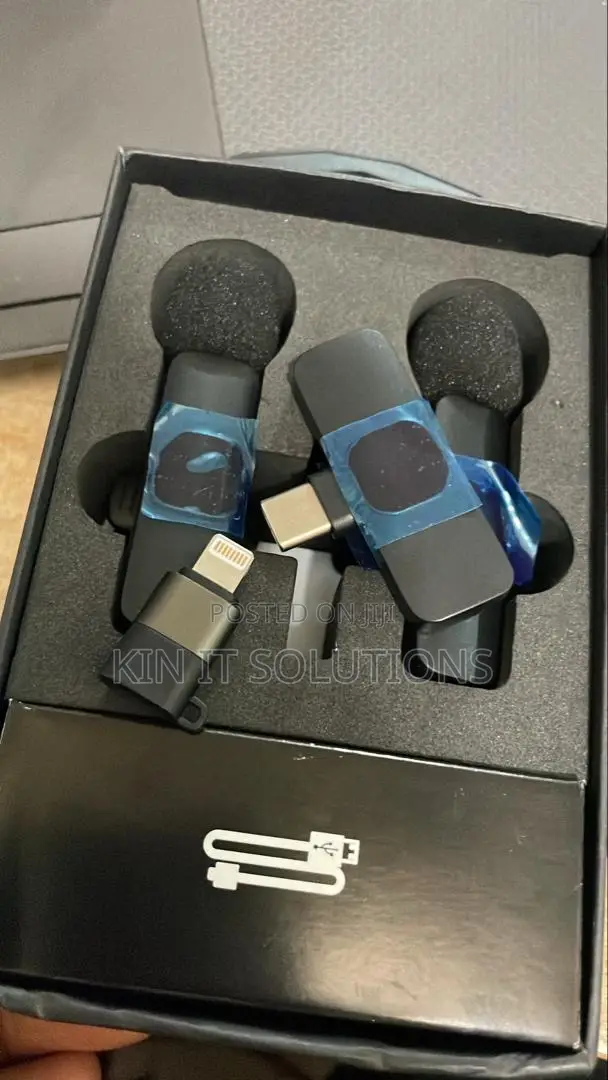  Wireless Microphone(Type C Ad iPhone) Dual Mic.
