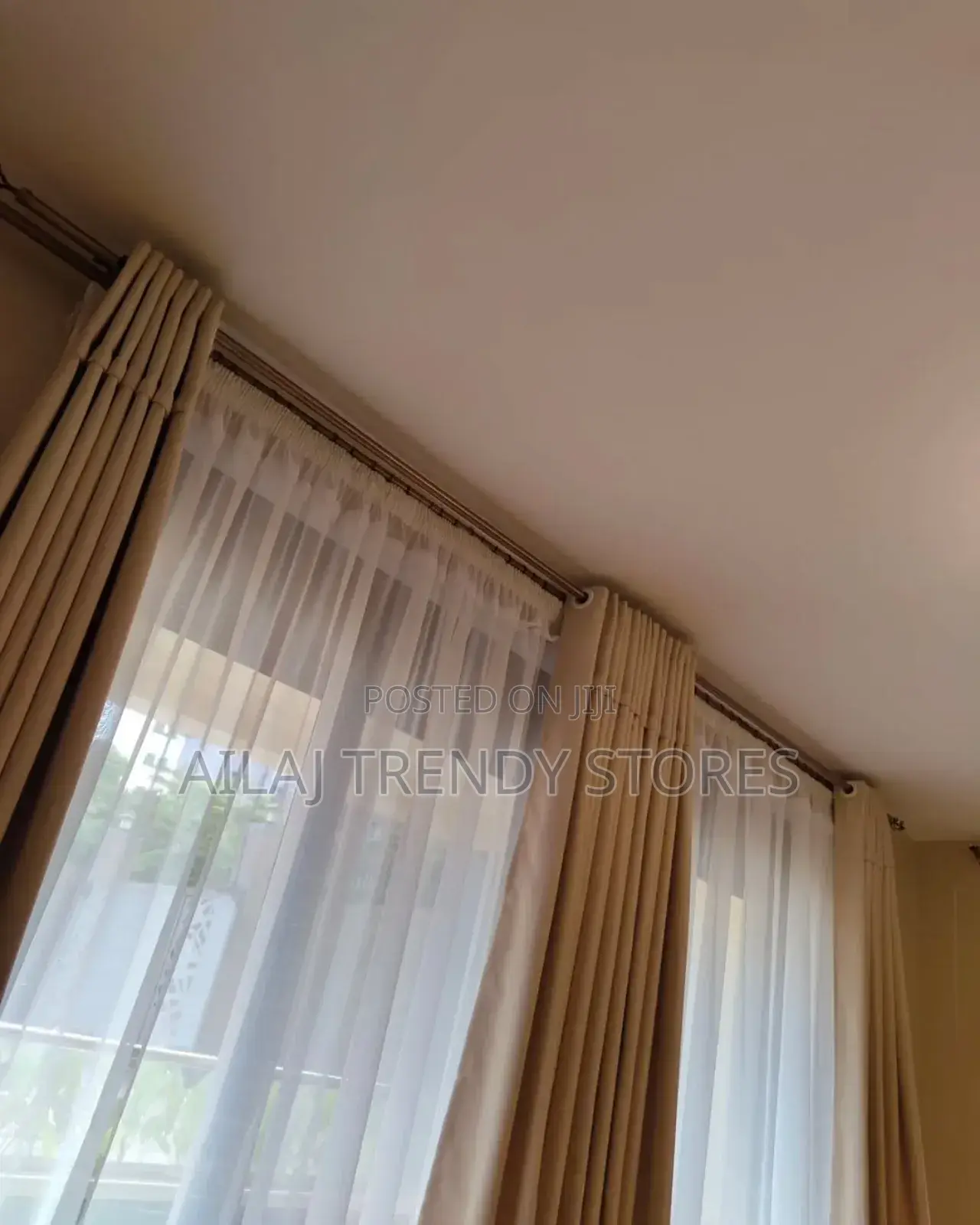 High Ceiling Curtains Per Metre