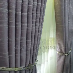 Gray Pink Curtains Per Metre